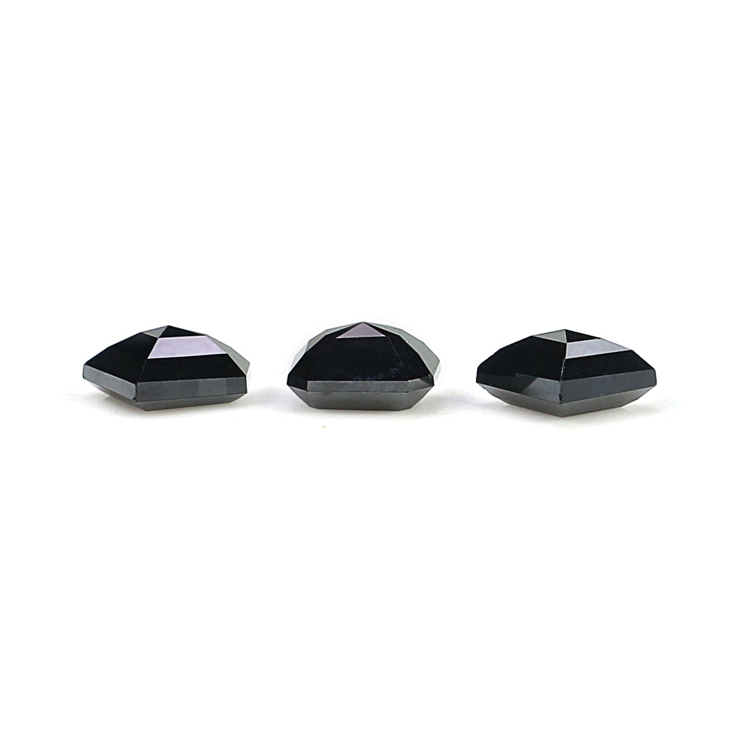 1.01 CT Natural Loose Mix Shape Diamond Black Color Mix Shape Cut Diamond 4.25 MM Natural Loose Black Color Mix Shape Rose Cut Diamond N621