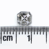 Natural Loose Emerald Diamond, Salt And Pepper Emerald Diamond, Natural Loose Diamond, Emerald Cut Diamond, 0.86 CT Emerald Shape KDL7777