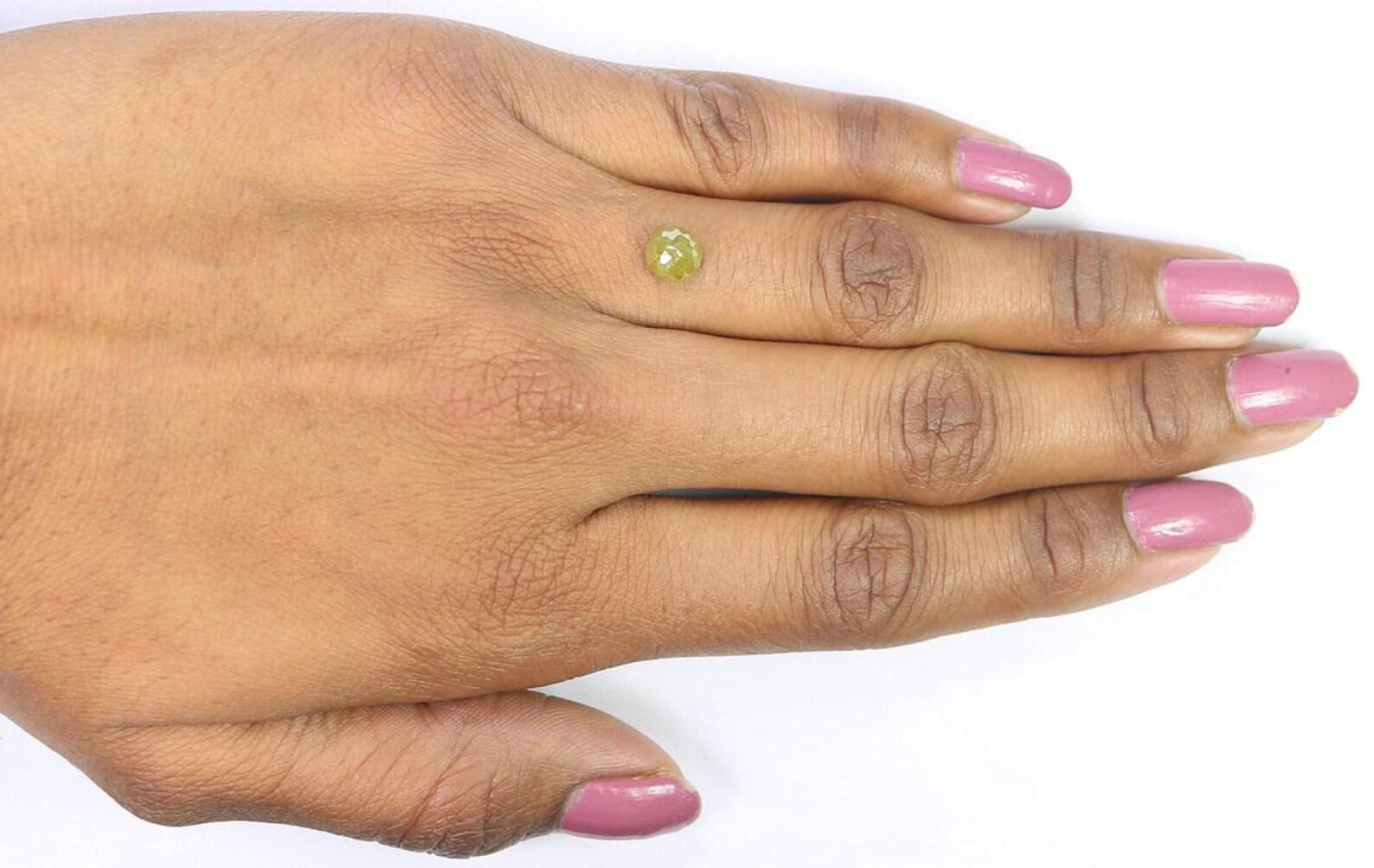 1.12 CT Natural Loose Round Rose Cut Diamond Yellow Color Round Shape Diamond 5.90 MM Natural Yellow Color Round Rose Cut Diamond NQ763