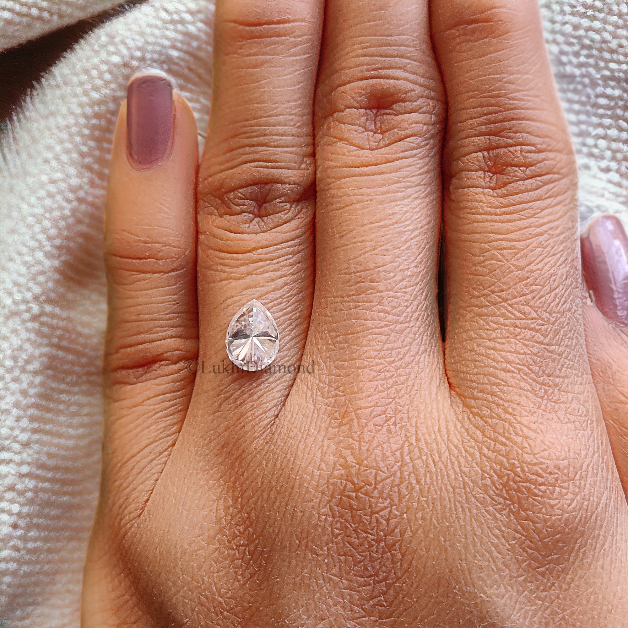 Pear Brilliant Cut Loose White Moissanite Stone 7,8,9,10,12 MM Vintage Antique Handcrafted Eye Clean Moissanite Engagement Gift Ring Q135