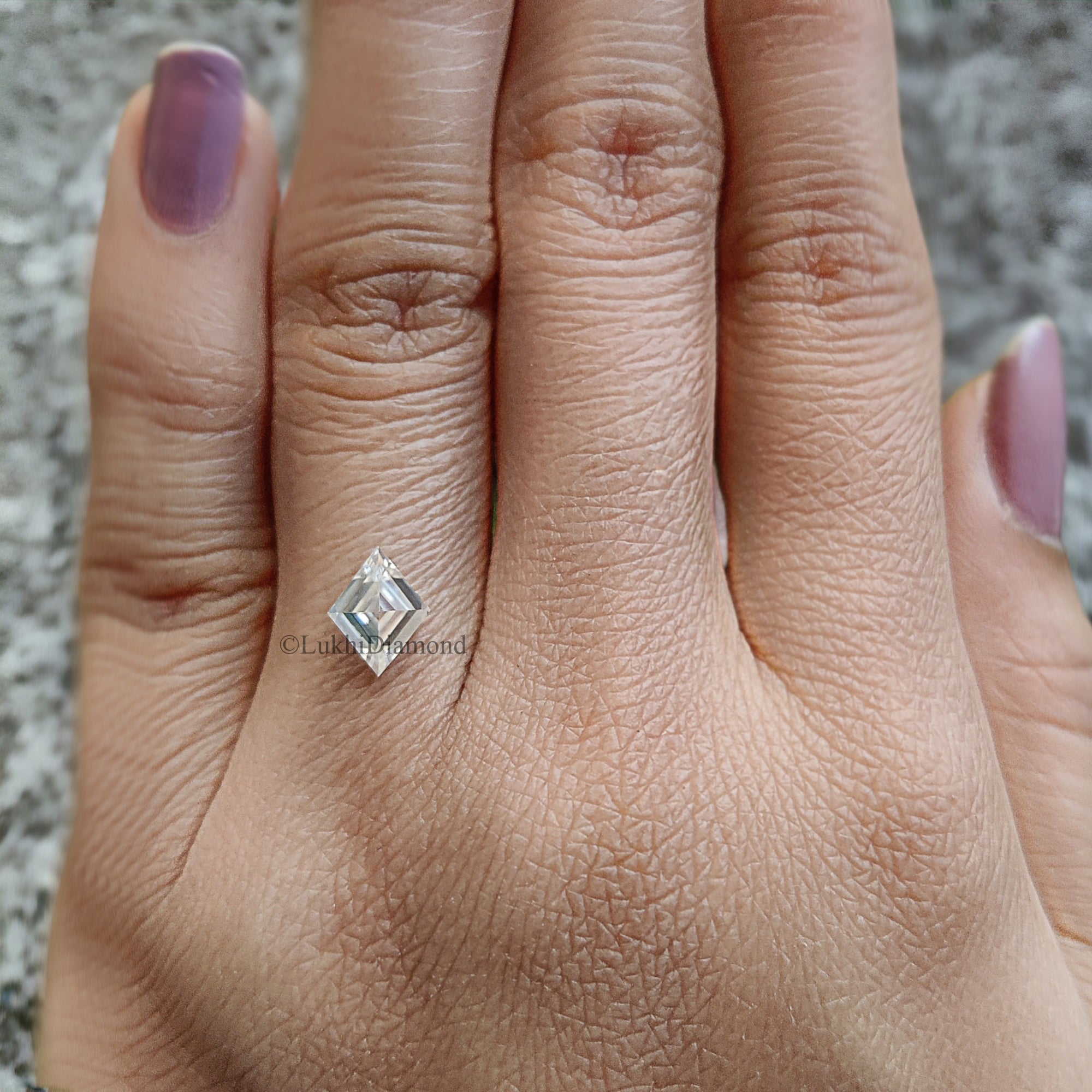 Kite Brilliant Cut Loose White Moissanite Stone 7,8,10,12,14 MM Vintage Antique Handcrafted Eye Clean Moissanite Engagement Gift Ring Q142