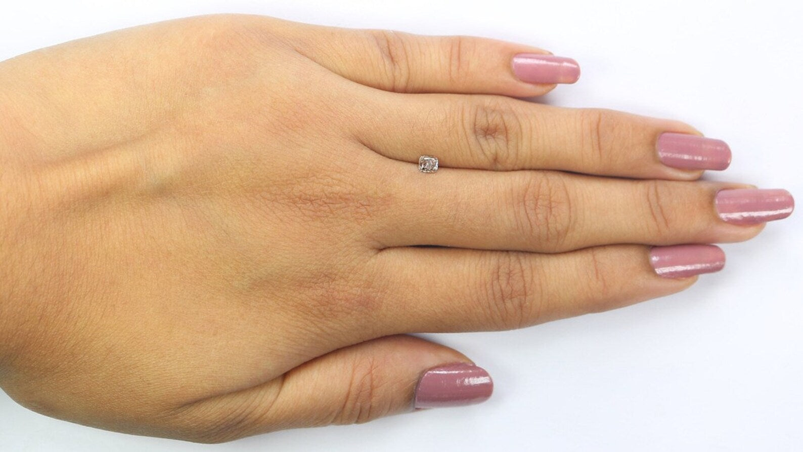 0.25 Ct Natural Loose Cushion Shape Diamond Brown Color Cushion Cut Diamond 3.60 MM Natural Diamond Cushion Brilliant Cut Diamond NQ7336