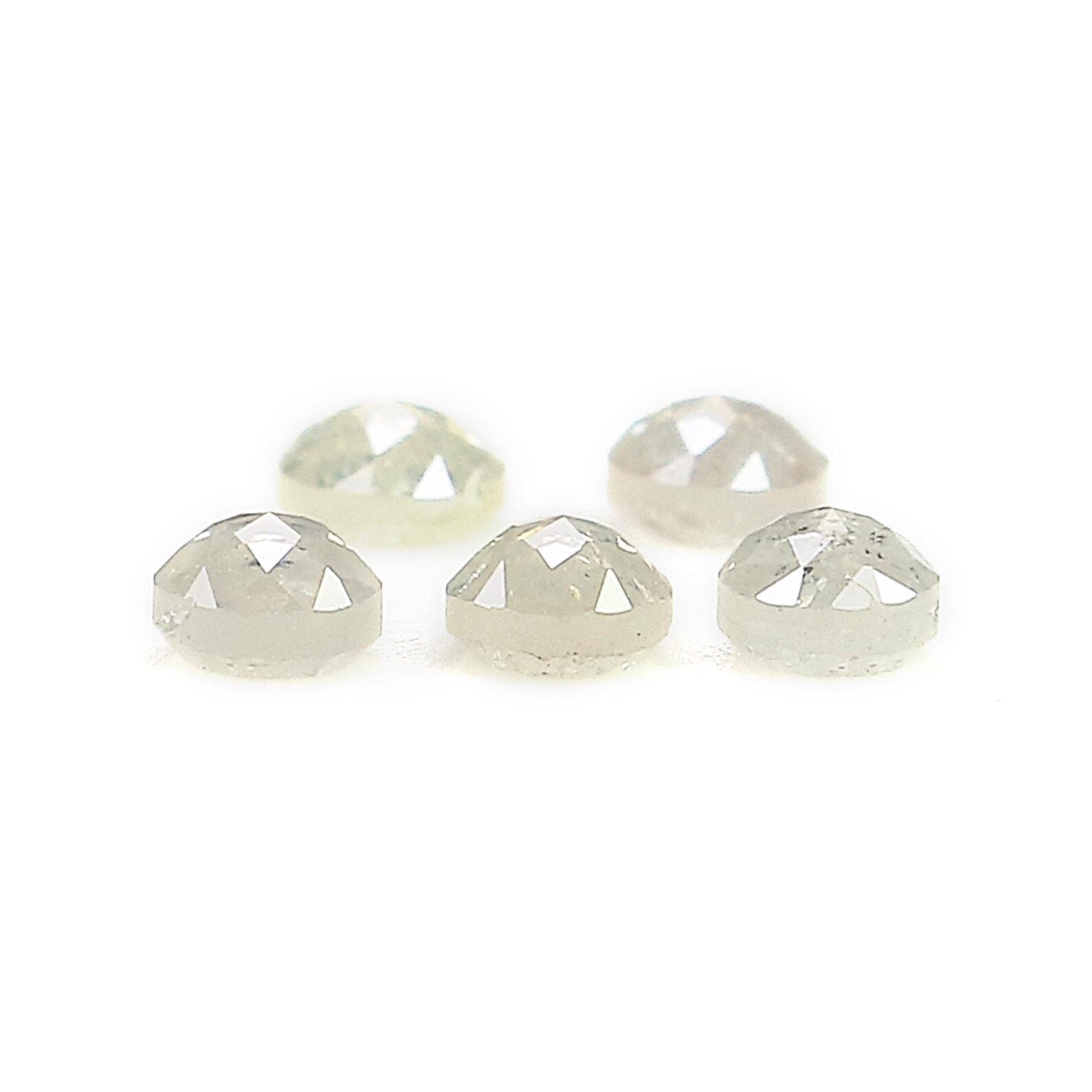 0.91 Ct Natural Loose Round Shape Diamond Grey Color Round Diamond 3.10 MM Natural Loose Gray Color Diamond Round Rose Cut Diamond NQ6527