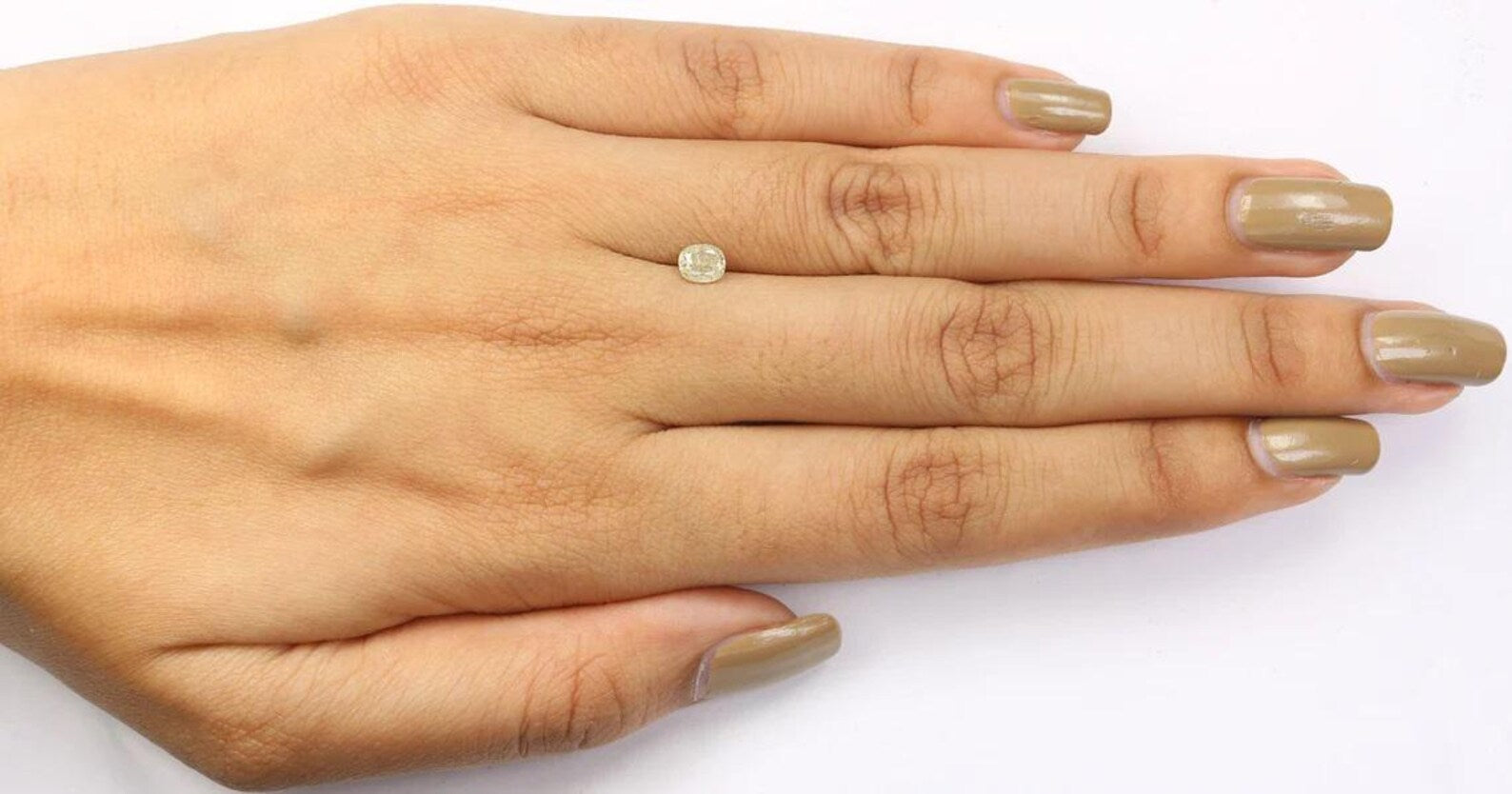 0.52 CT Natural Loose Oval Shape Diamond Grey Color Oval Diamond 5.10 MM Natural Loose Grey Diamond Color Oval Brilliant Cut Diamond NQ1661