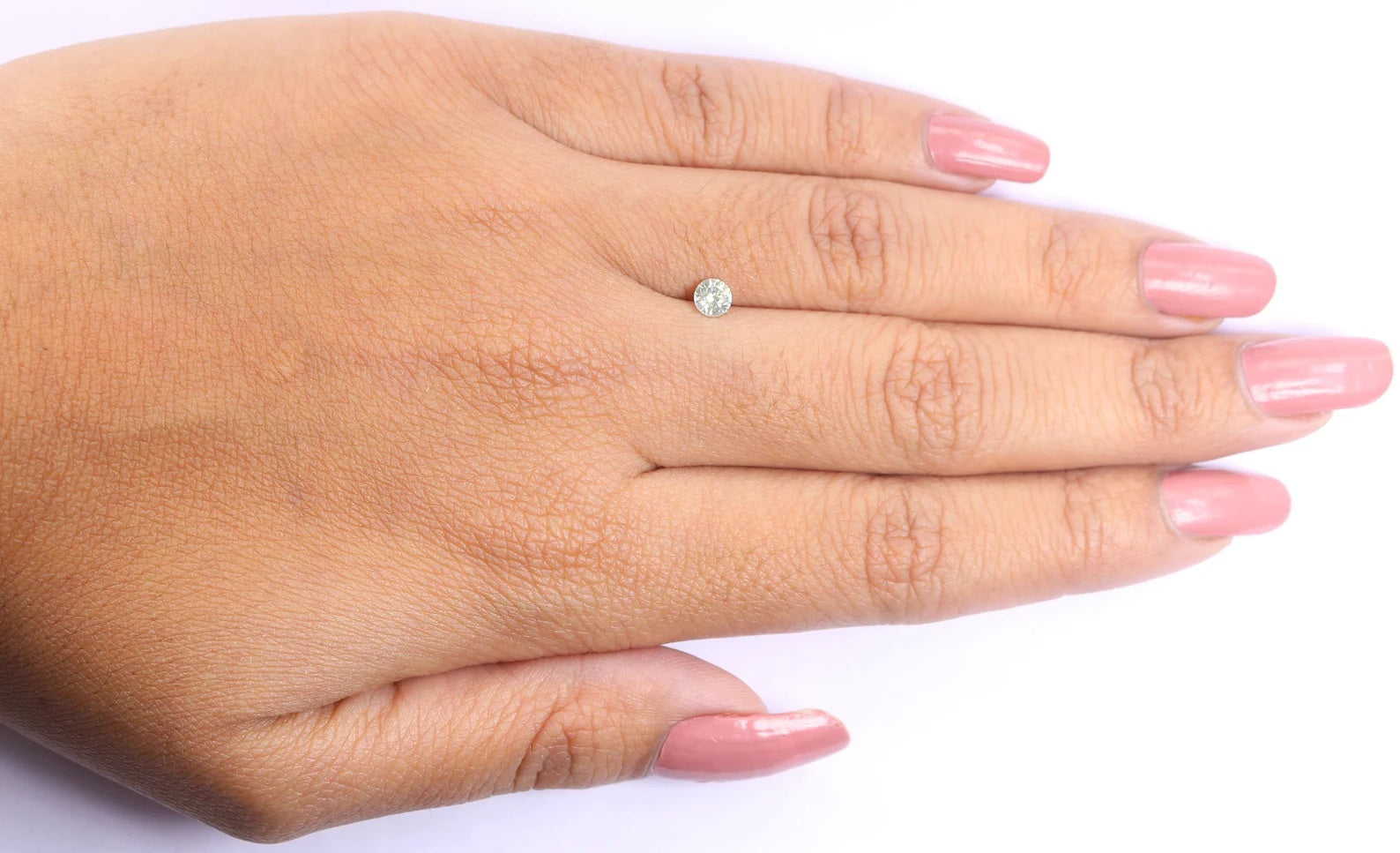 Natural Loose Round Brilliant Cut Diamond White - I Color 0.24 CT 3.91 MM Round Shape Rose Cut Diamond N1885