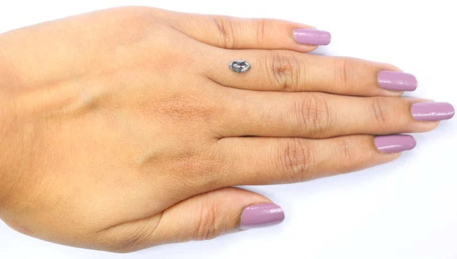 0.59 CT Natural Loose Marquise Shape Diamond Salt And Pepper Marquise Diamond 7.50 MM Black Grey Color Marquise Rose Cut Diamond NQ2434