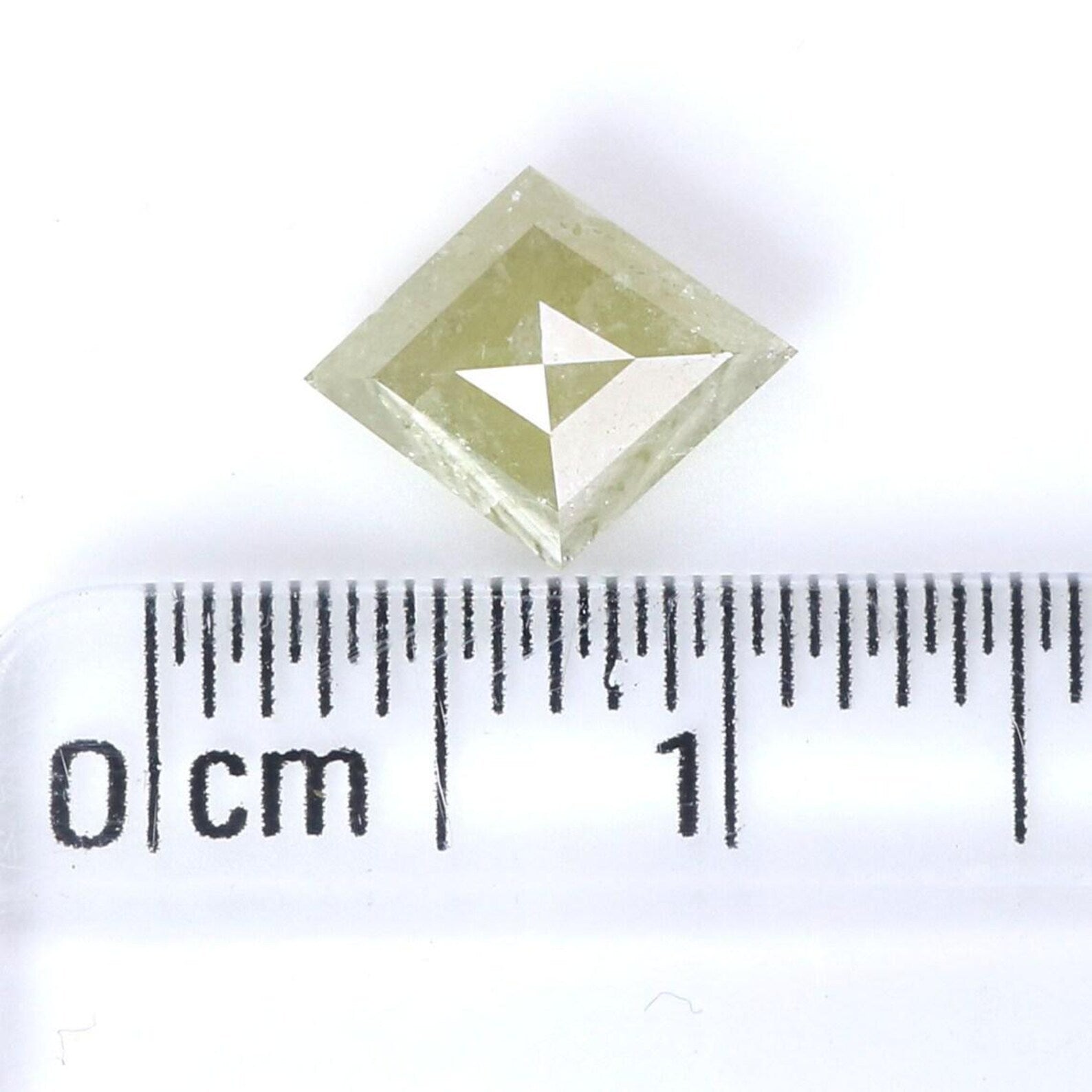 1.17 CT Natural Loose Kite Shape Diamond Yellow Color Kite Cut Diamond 8.60 MM Natural Loose Diamond Gray Color Kite Rose Cut Diamond NQ9184