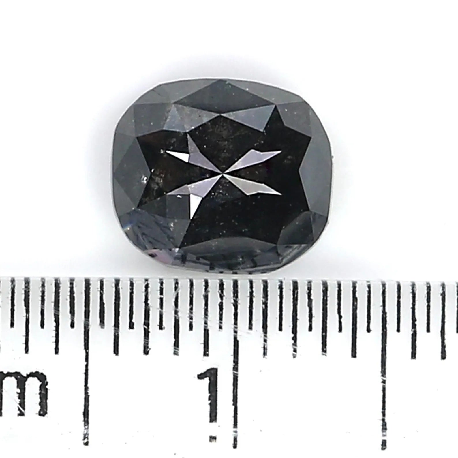 1.95 Ct Natural Loose Oval Shape Diamond Salt And Pepper Oval Cut Diamond 7.50 MM Natural Loose Black Grey Color Oval Shape Diamond QN9093