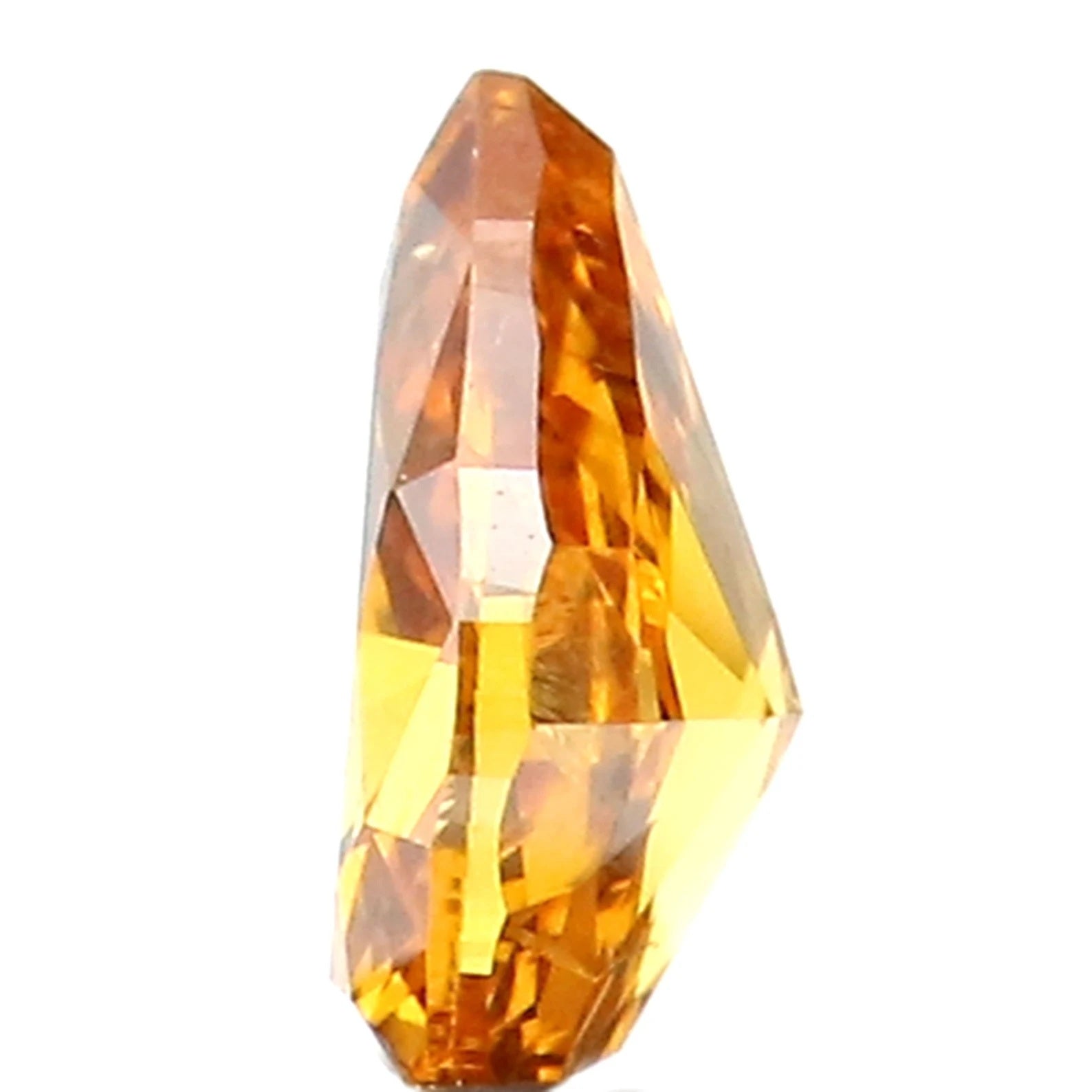 0.24 Ct Natural Loose Pear Diamond Yellowish Brown Color Pear Shape Diamond 4.95 MM Natural Loose Diamond Pear Brilliant Cut Diamond N9830