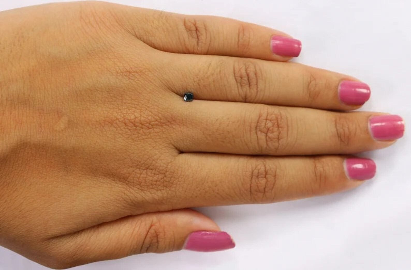 0.18 CT Natural Loose Cushion Shape Diamond Blue Color Cushion Cut Diamond 3.00 MM Natural Blue Color Cushion Brilliant Cut Diamond NQ7422