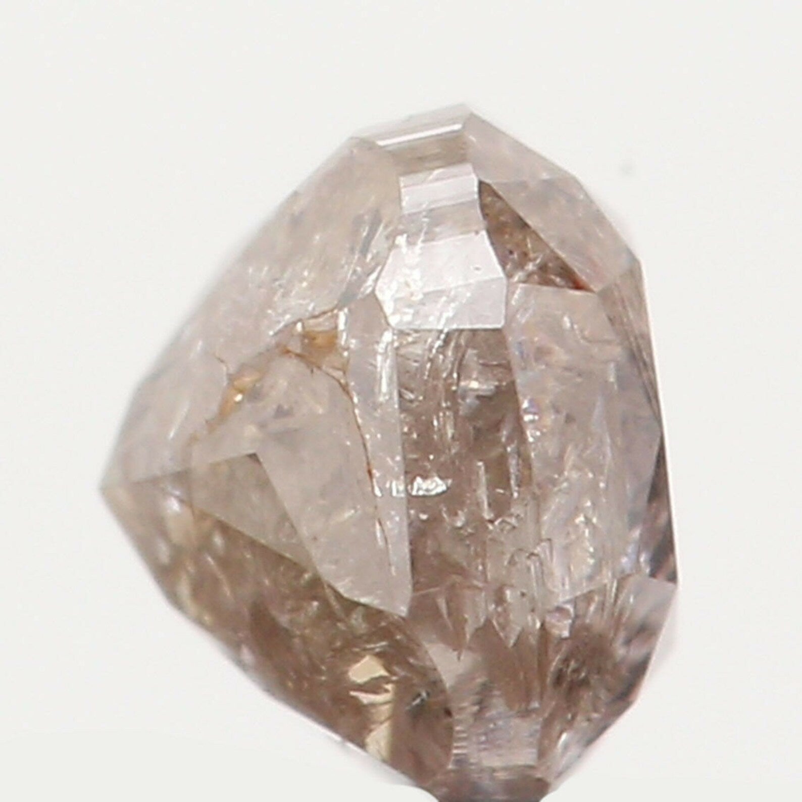 0.29 CT Natural Loose Cushion Shape Diamond Fancy White Grey Color Cushion Diamond 3.40 MM Natural Loose Cushion Brilliant Cut Diamond N7250