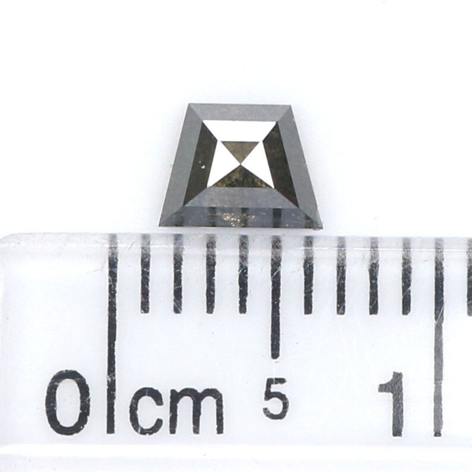0.40 CT Natural Loose Antique Shape Diamond Salt And Pepper Antique Cut Diamond 5.65 MM Natural Diamond Antique Rose Cut Diamond NQ9272