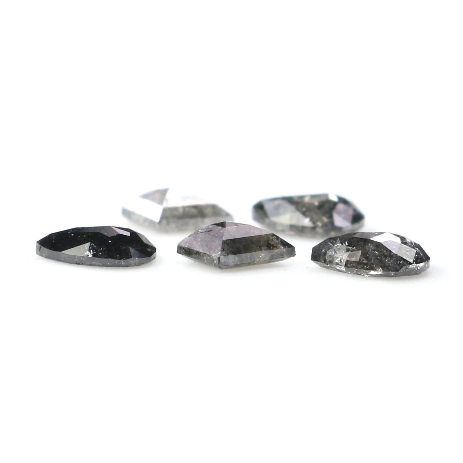 Natural Loose Mix Shape Diamond, Salt And Pepper Mix Shape Diamond, Natural Loose Diamond, Antique Cut Diamond, 0.65 CT Mix Shape KDN2283