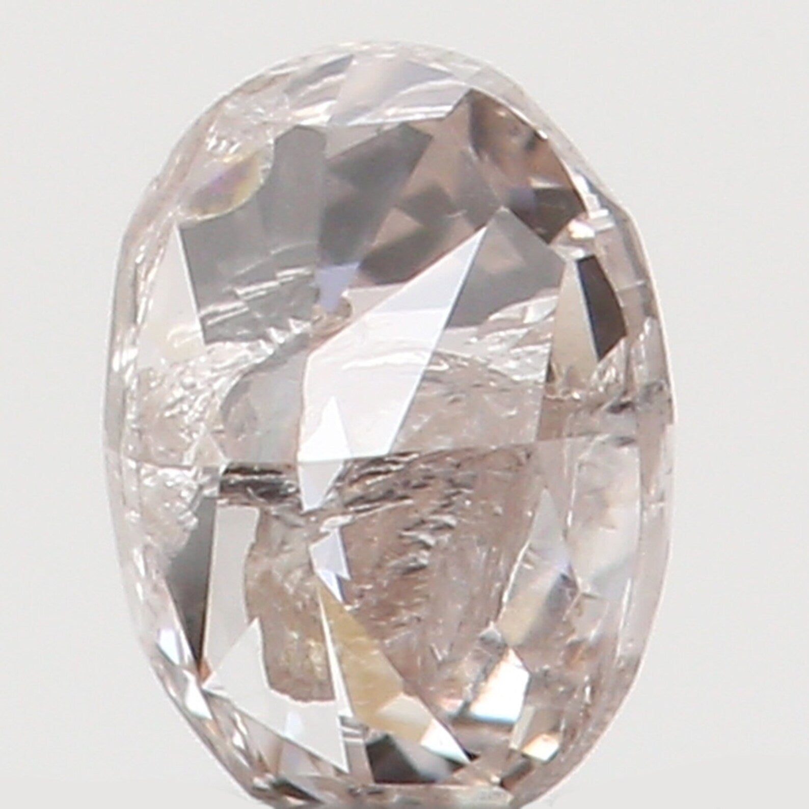 0.11 Ct Natural Loose Oval Diamond Pink Color Oval Cut Diamond 3.20 MM Natural Loose Diamond Pink Color Oval Brilliant Cut Diamond N7695