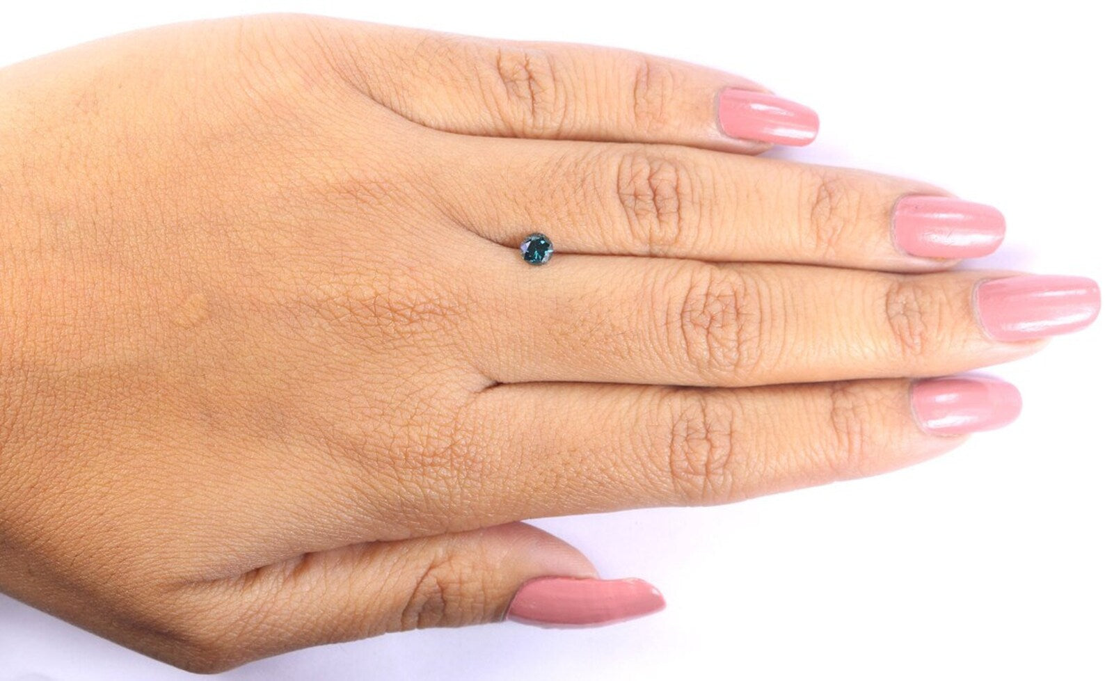 0.34 CT Natural Loose Round Shape Diamond Blue Color Round Diamond 4.25 MM Natural Diamond Blue Color Round Brilliant Cut Diamond NQ1411
