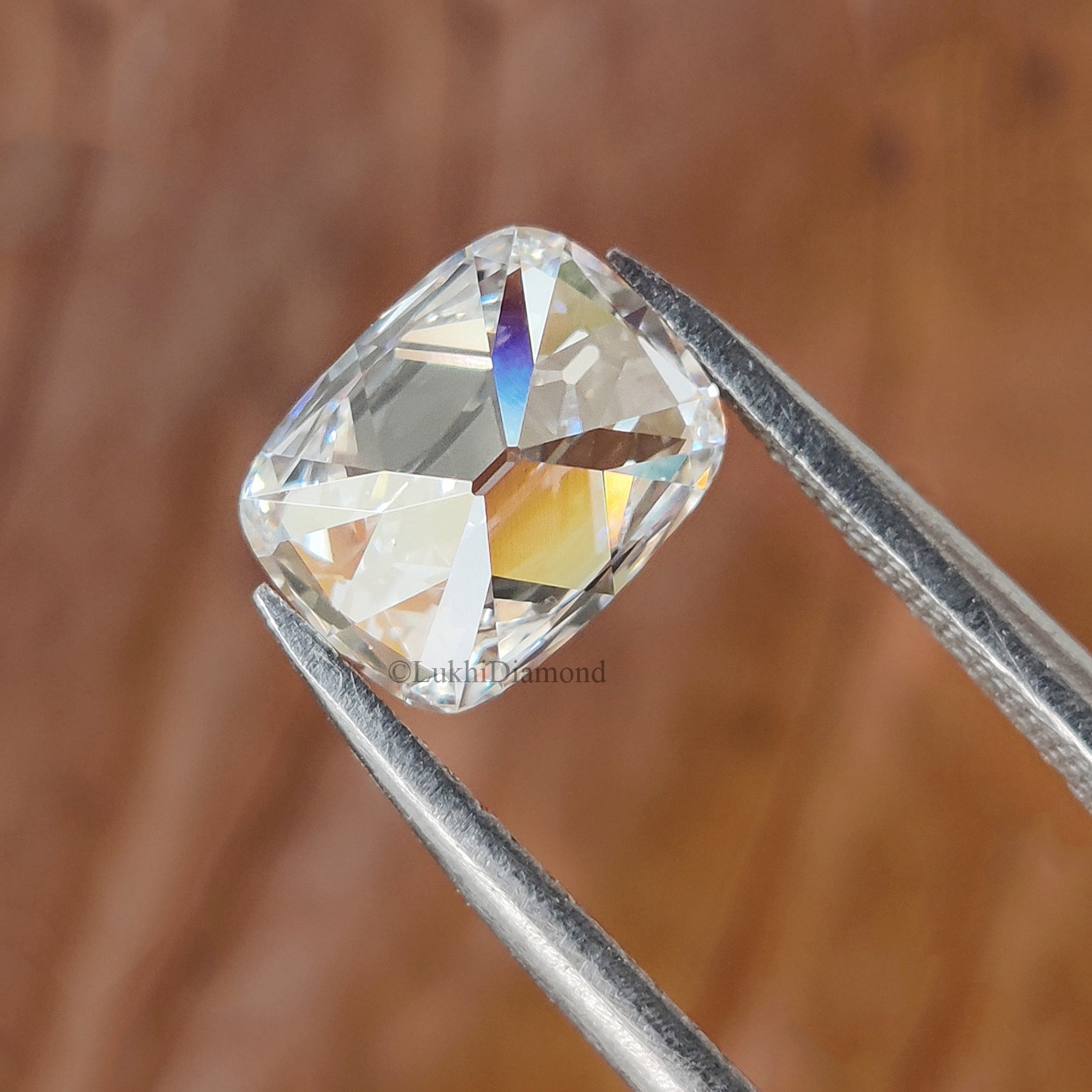 Lab Grown Cushion Diamond 1–3 CT | VVS1 - VS1 Clarity D/E/F Color Loose CVD Diamond | Cushion Brilliant Cut Diamond for Engagement Ring Q203