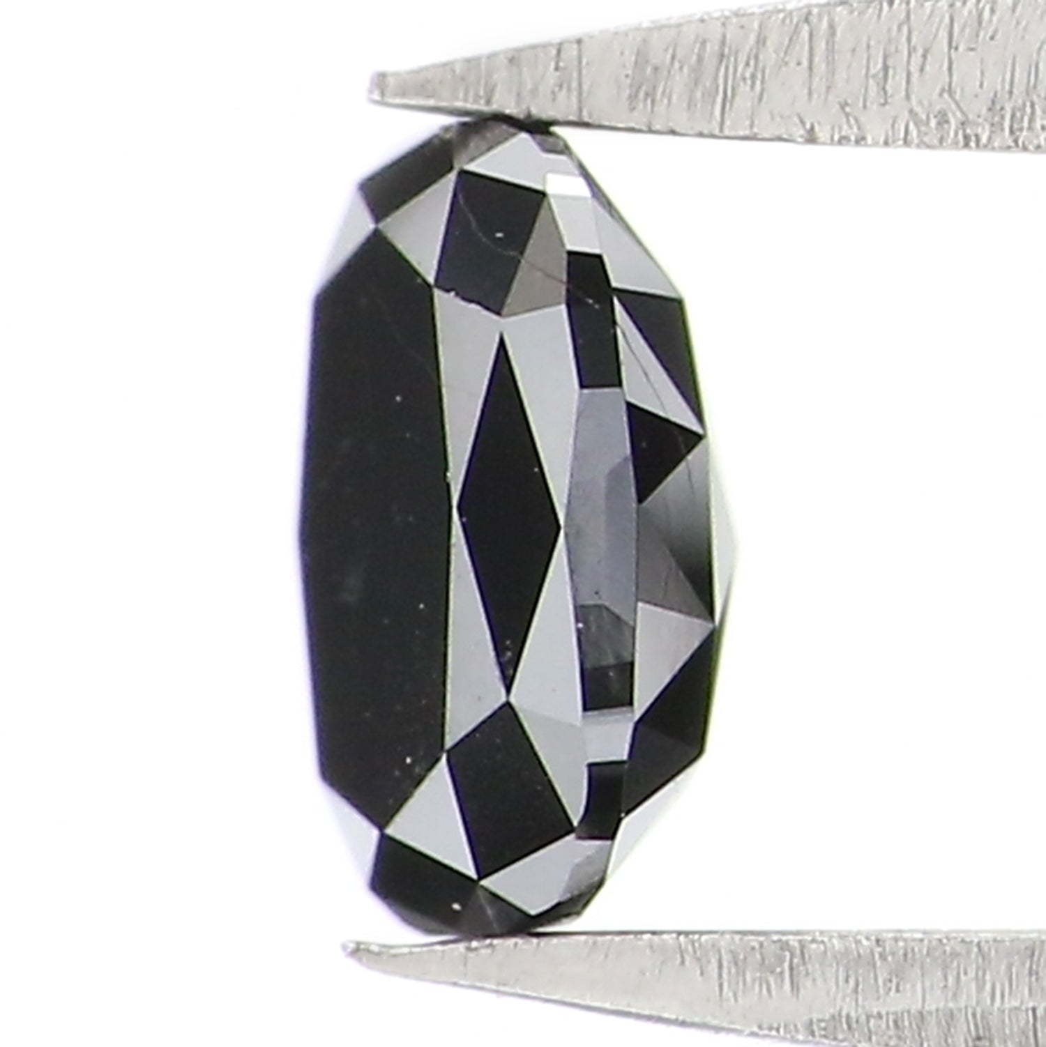 Natural Loose Cushion Diamond, Black Color Diamond, Natural Loose Diamond, Cushion Rose Cut Diamond, 0.57 CT Cushion Shape Diamond KR1308