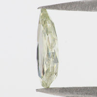 GIA Certified Natural Loose Pear Modified Brilliant Cut Diamond, Fancy Light Green-Yellow Color Diamond, Pear Shape Diamond 0.32 CT L4429