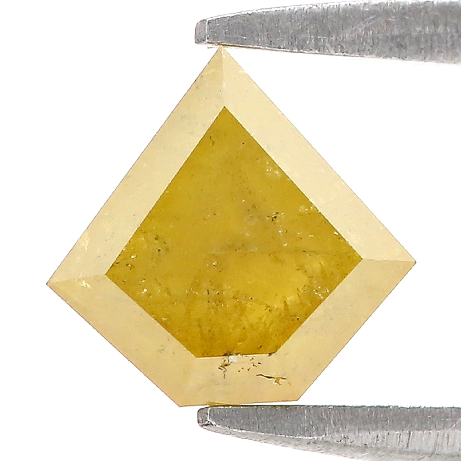 1.19 CT Natural Loose Shield Shape Diamond Yellow Color Shield Cut Diamond 7.30 MM Natural Loose Diamond Shield Rose Cut Diamond LQ9638