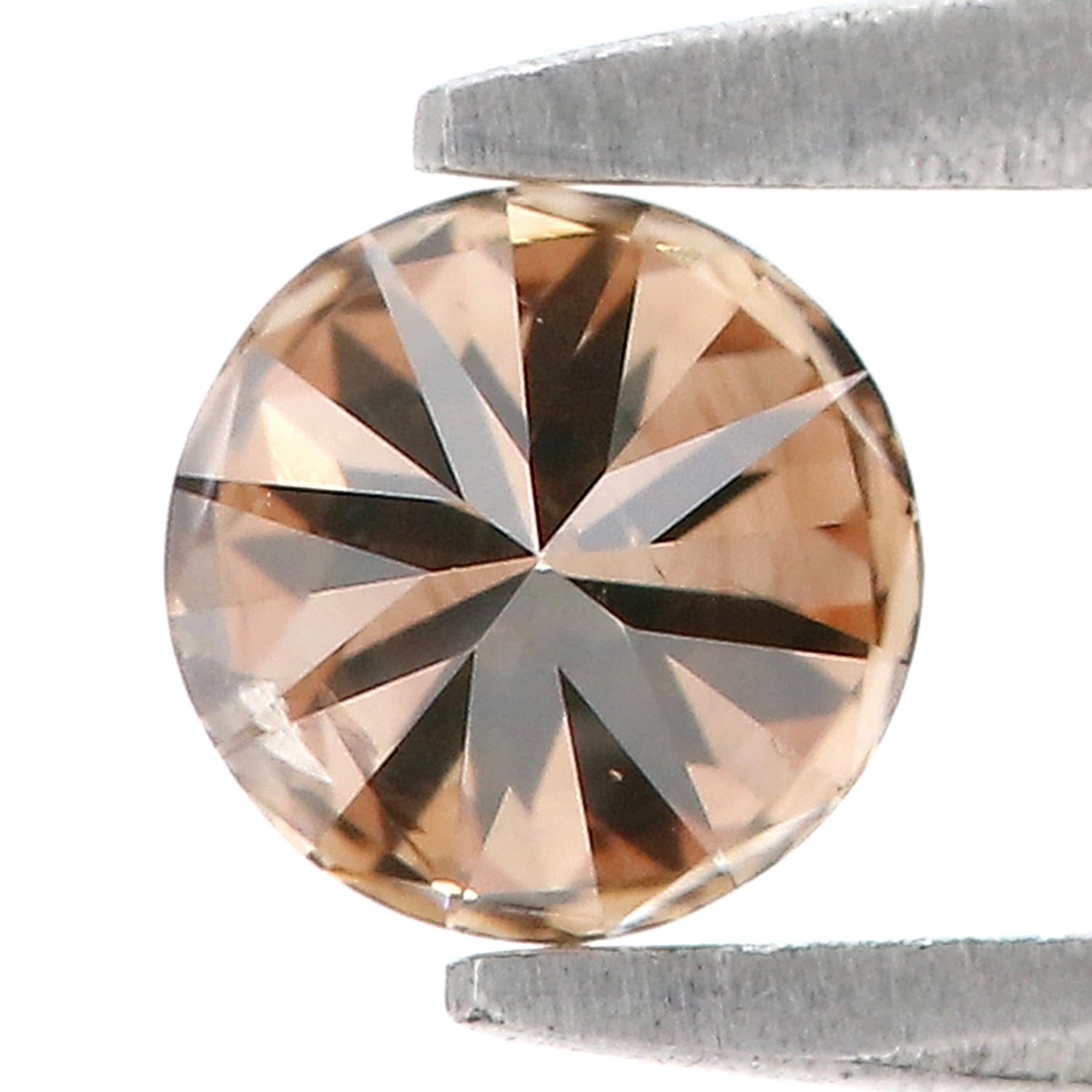 0.32 Ct Natural Loose Round Shape Diamond Brown Color Round Cut Diamond 4.30 MM Natural Loose Brown Color Round Brilliant Cut Diamond LQ486