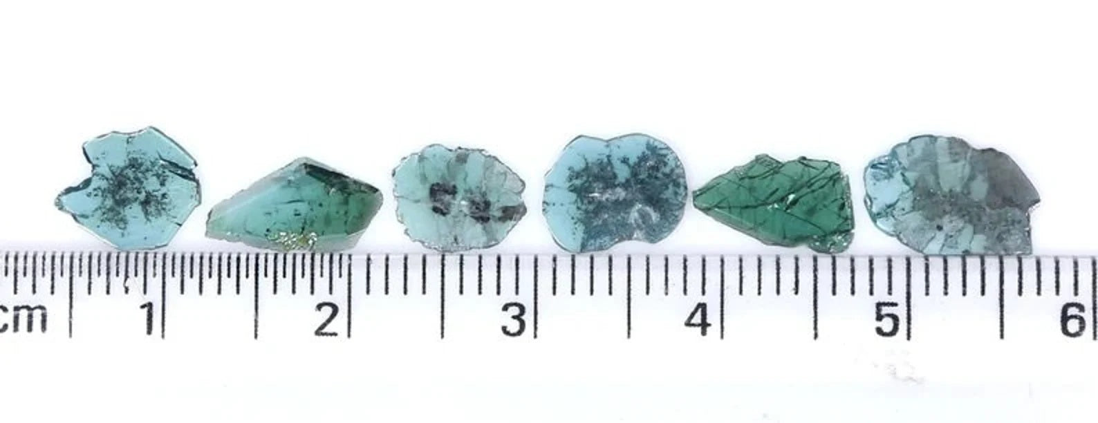 1.47 CT Natural Loose Slice Shape Diamond Blue Color Irregular Cut Diamond 8.00 MM Natural Loose Diamond Blue Color Slice Cut Diamond NQ370