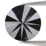 Natural Loose Round Diamond, Round Black Color Diamond, Natural Loose Diamond, Brilliant Cut Diamond, Round Cut, 2.22 CT Round Shape KDL2900
