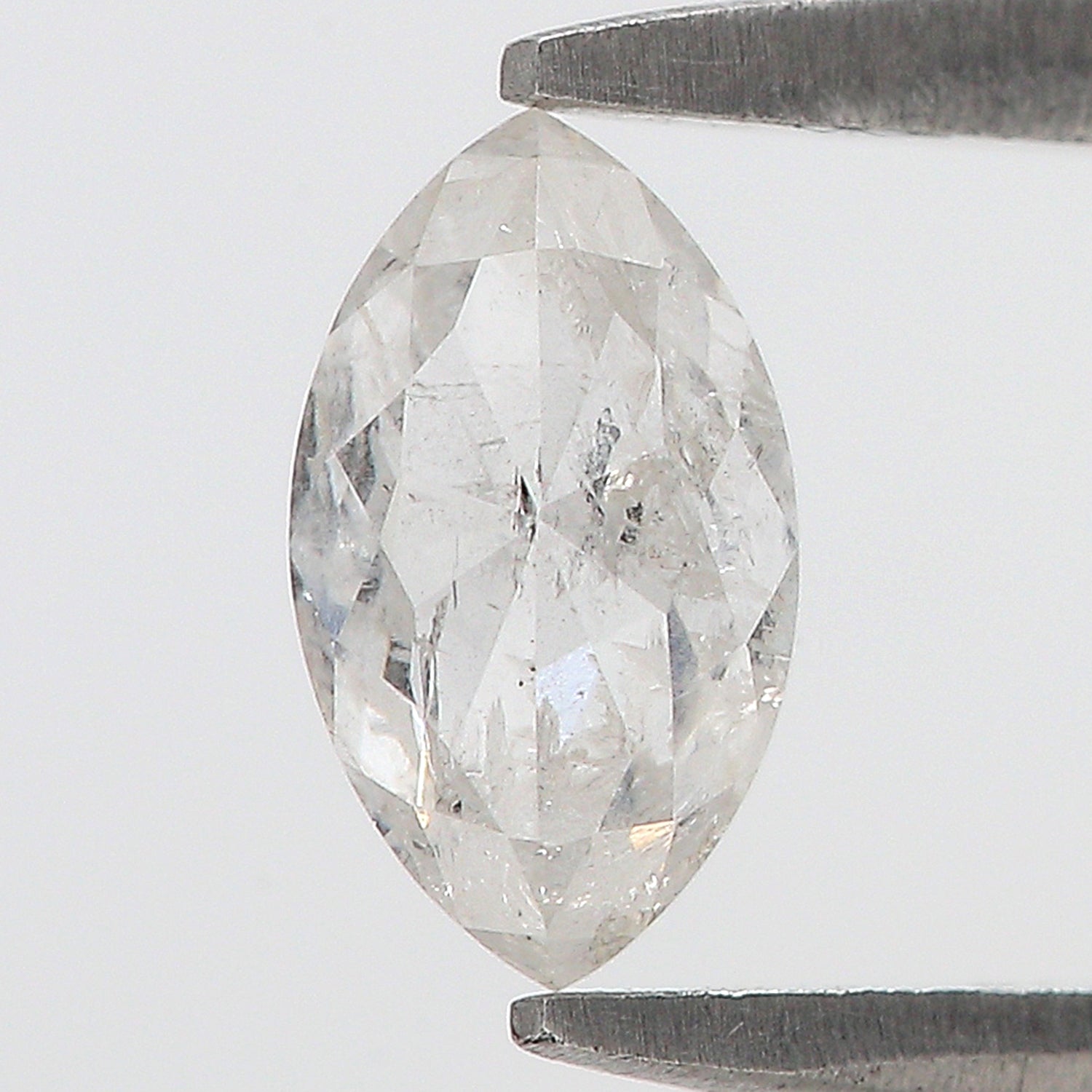 0.74 CT Natural Loose Marquise Shape Diamond Salt And Pepper Marquise Diamond 7.10 MM Natural Grey Color Marquise Rose Cut Diamond L3483