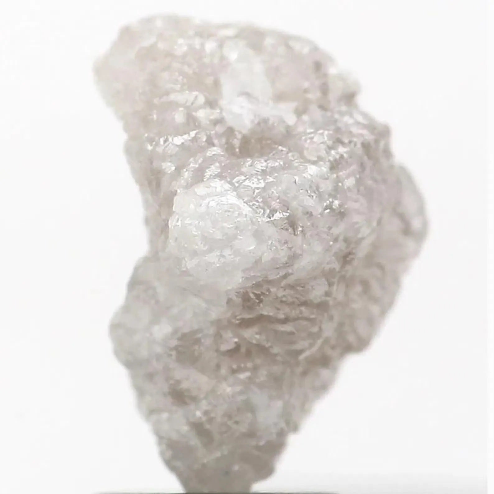 3.54 CT Natural Loose Rough Shape Diamond Grey Color Rough Cut Diamond 10.50 MM Natural Loose White Color Rough Irregular Cut Diamond NQ149