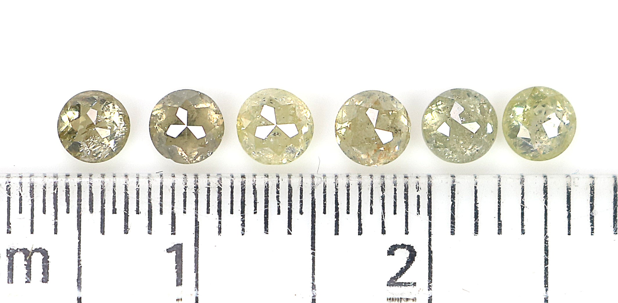 1.16 CT Natural Loose Round Rose Cut Diamond Grey Color Round Shape Diamond 3.10 MM Natural Loose Grey Color Round Rose Cut Diamond KQ204