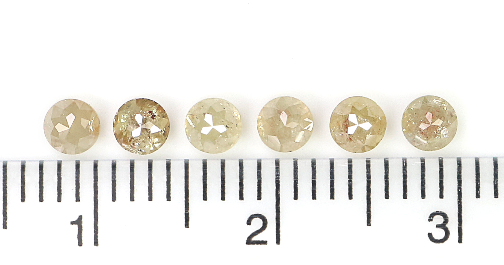 1.07 CT Natural Loose Round Shape Diamond Brown Color Round Cut Diamond 3.10 MM Natural Diamond Grey Color Round Rose Cut Diamond N7667