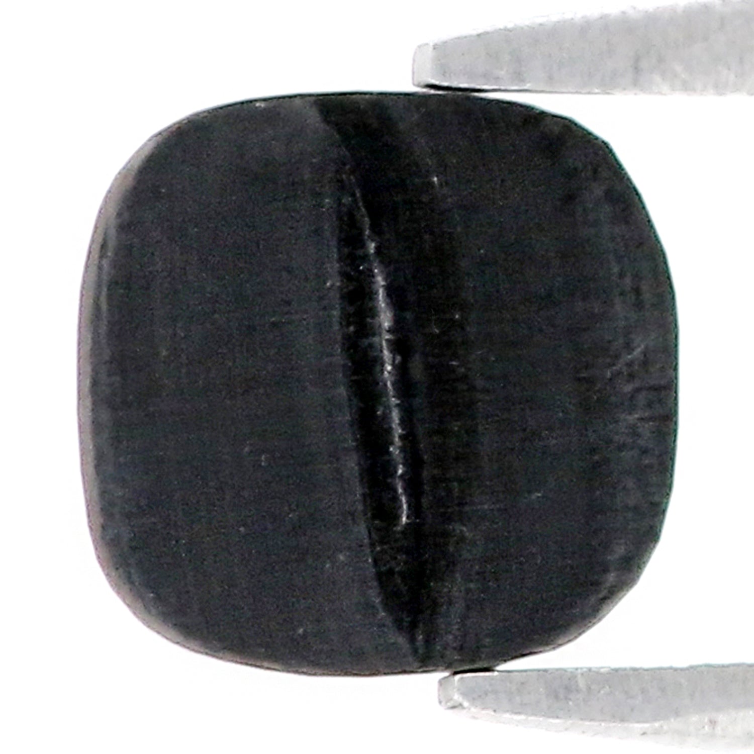 1.31 CT Natural Loose Cushion Shape Diamond Black Color Cushion Rose Cut Diamond 6.80 MM Natural Cushion Shape Black Color Diamond LQ7640