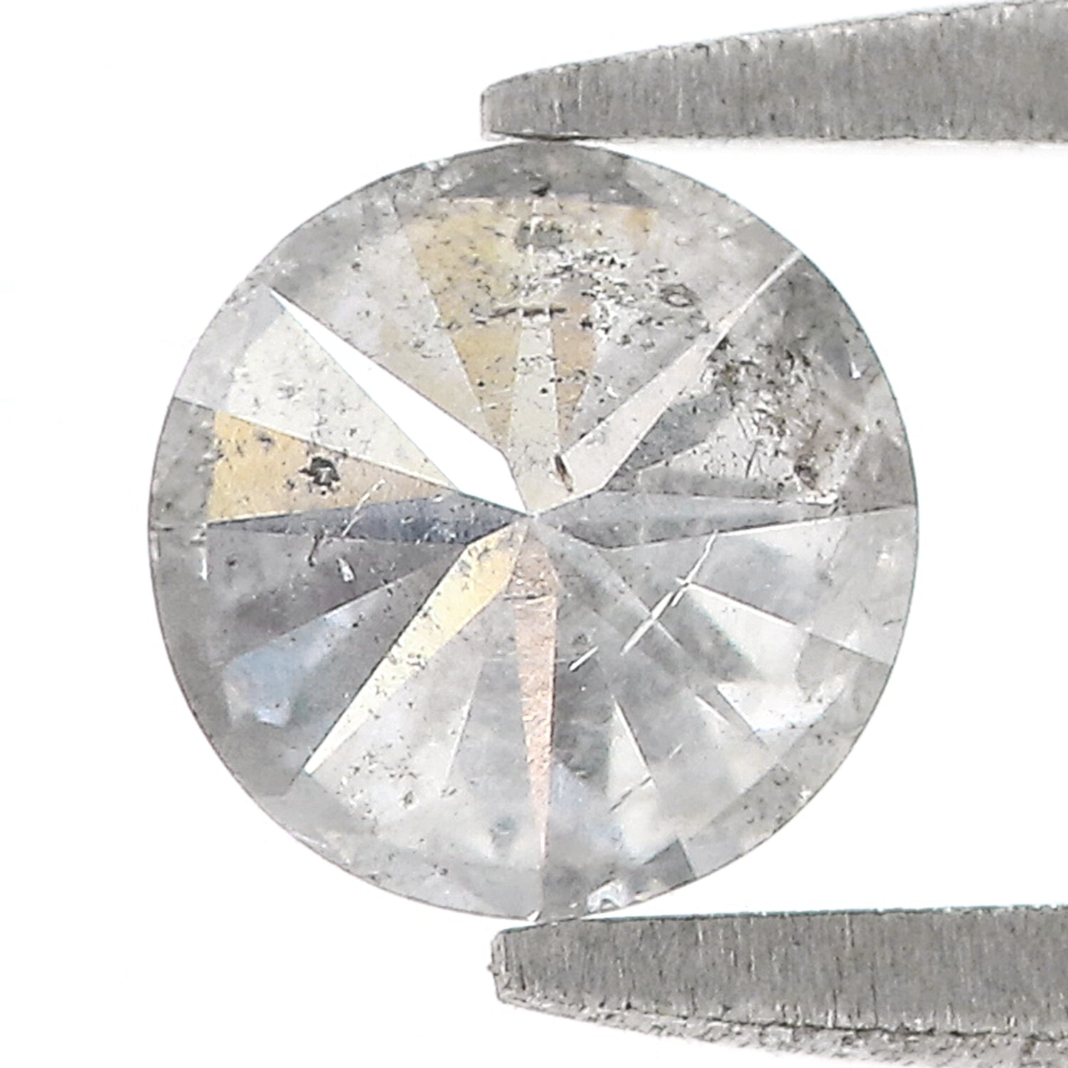 0.80 CT Natural Loose Round Shape Diamond Grey Color Round Cut Diamond 5.65 MM Natural Loose Grey Color Round Brilliant Cut Diamond LQ9069