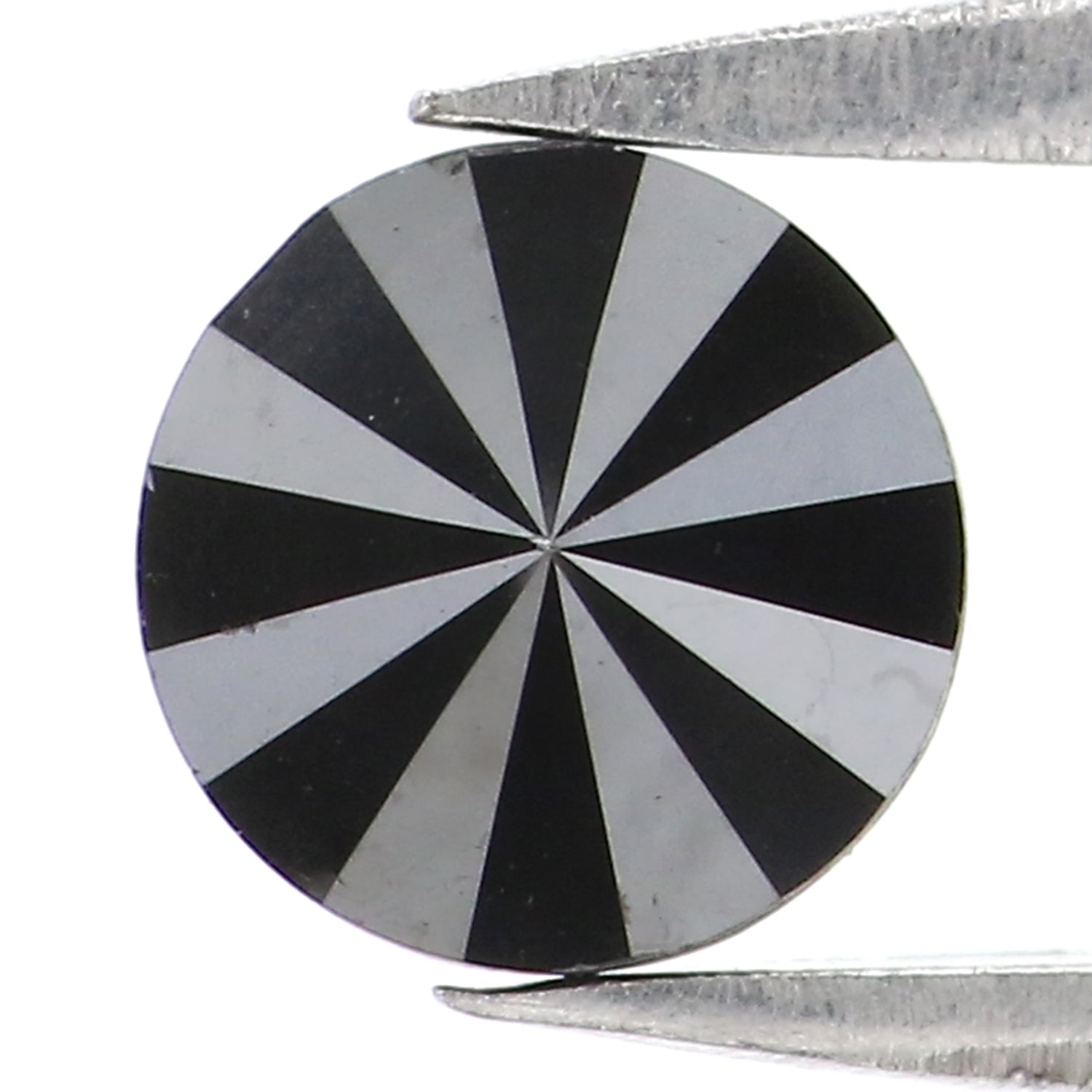 1.02 Ct Natural Loose Round Diamond Black Color Round Diamond 5.65 MM Natural Loose Diamond Black Color Round Brilliant Cut Diamond LC05
