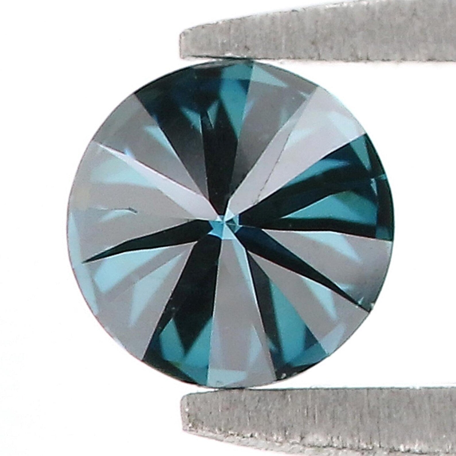 0.44 Ct Natural Loose Round Shape Diamond Blue Color Round Cut Diamond 4.65 MM Natural Diamond Blue Color Round Brilliant Cut Diamond NQ1390
