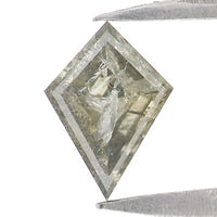 Natural Loose Kite Diamond, Salt And Pepper Kite Diamond, Natural Loose Diamond, Kite Rose Cut Diamond, Kite Cut 0.31 CT Kite Shape KR2673