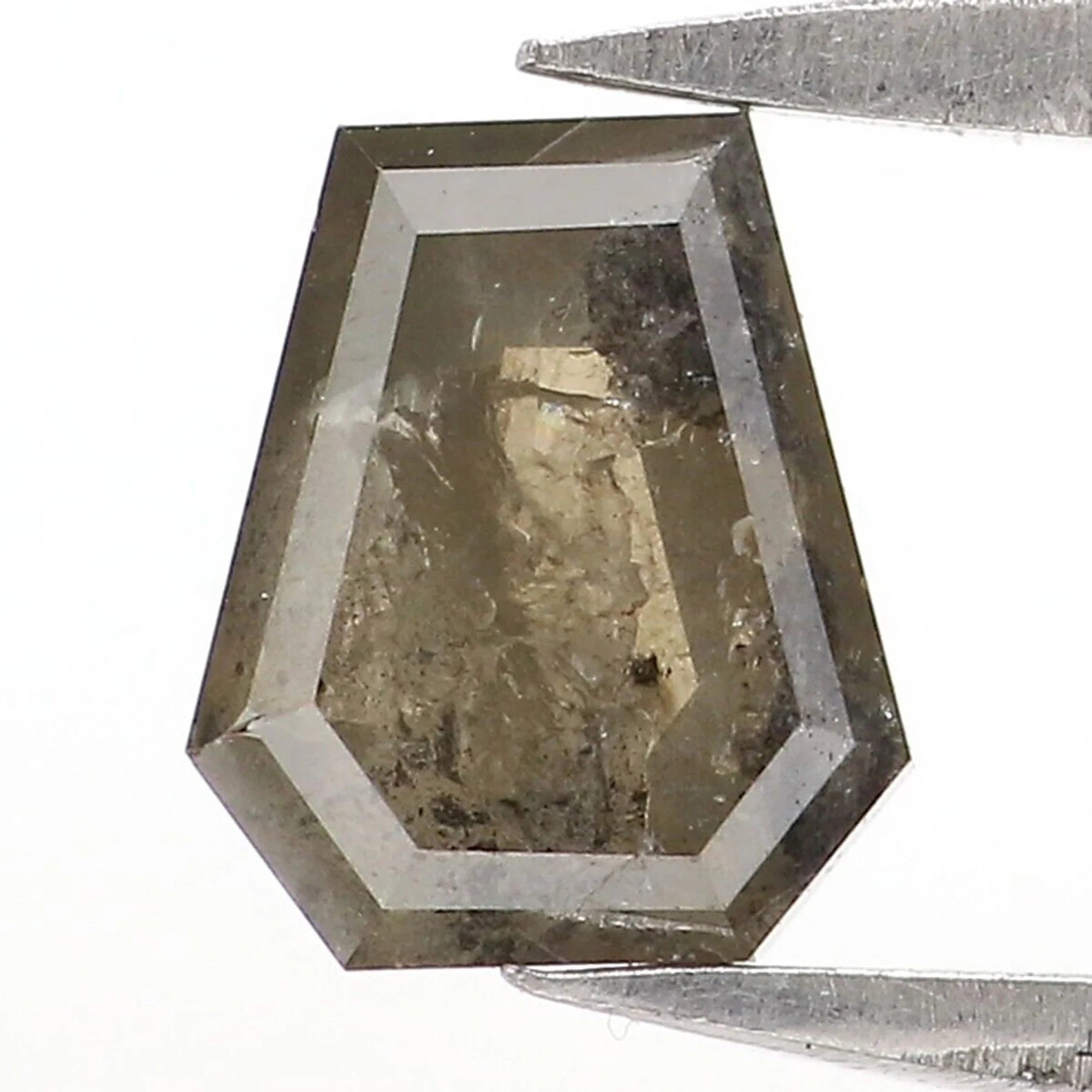 0.90 CT Natural Loose Coffin Diamond Green Color Diamond Natural Loose Diamond 6.35 MM Coffin Diamond Coffin Cut Coffin Shape Diamond NQ2383