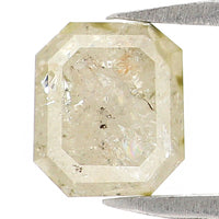 Natural Loose Emerald Diamond, Grey Color Emerald Diamond, Natural Loose Diamond, Emerald Cut Diamond, 1.15 CT Emerald Shape Diamond KR2683