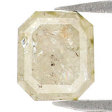 Natural Loose Emerald Diamond, Grey Color Emerald Diamond, Natural Loose Diamond, Emerald Cut Diamond, 1.15 CT Emerald Shape Diamond KR2683
