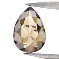 Natural Loose Oval Diamond,Brow Color Diamond, Natural Loose Diamond, Oval Rose Cut Diamond, Oval Cut, 0.80 CT Oval Shape Diamond L8989