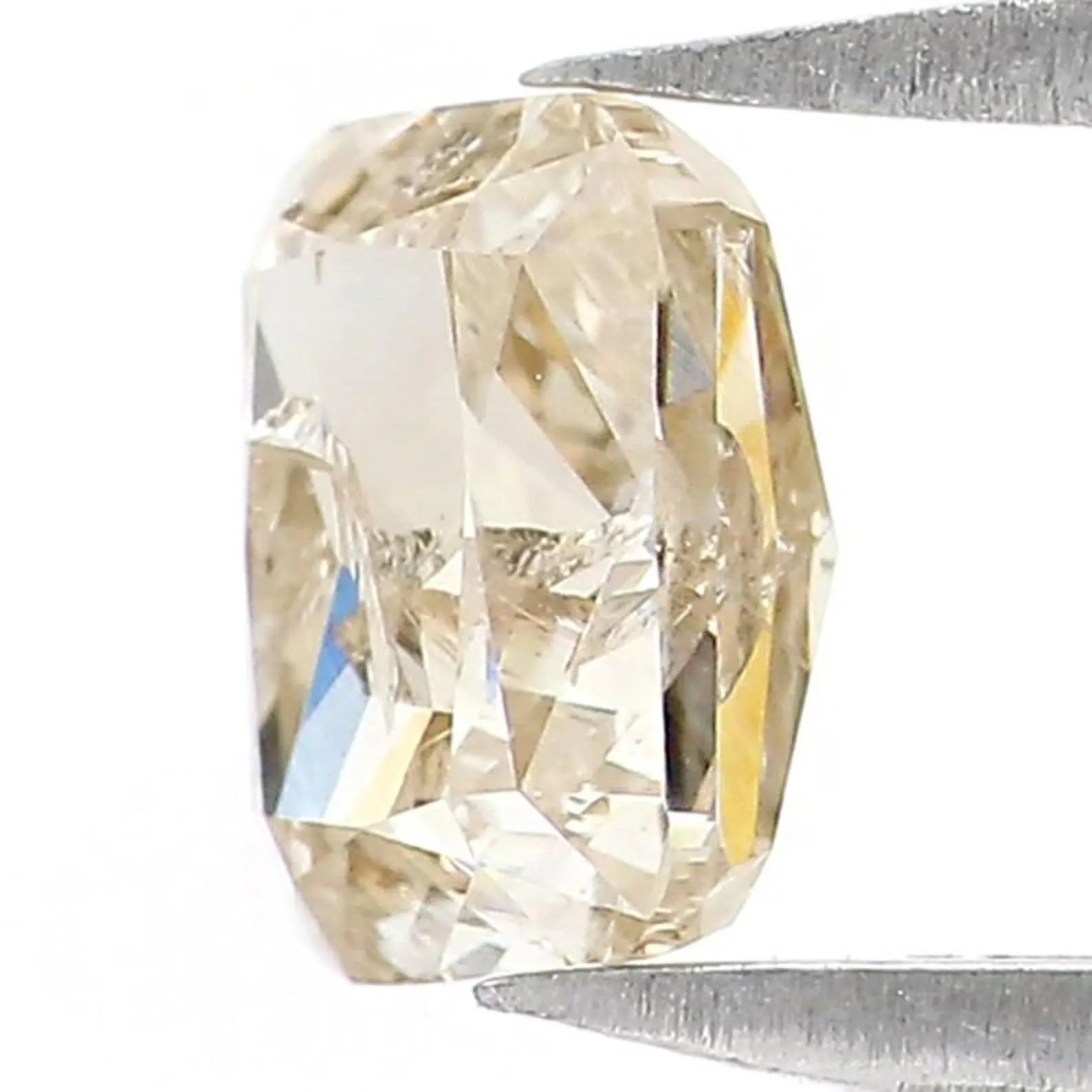 0.71 CT Natural Loose Cushion Shape Diamond Brown Color Cushion Diamond 5.40 MM Natural Brown Color Cushion Brilliant Cut Diamond QN7465