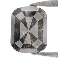 Natural Loose Cushion Diamond, Salt And Pepper Diamond, Natural Loose Diamond, Cushion Cut Diamond, 1.15 CT Cushion Shape Diamond L2857