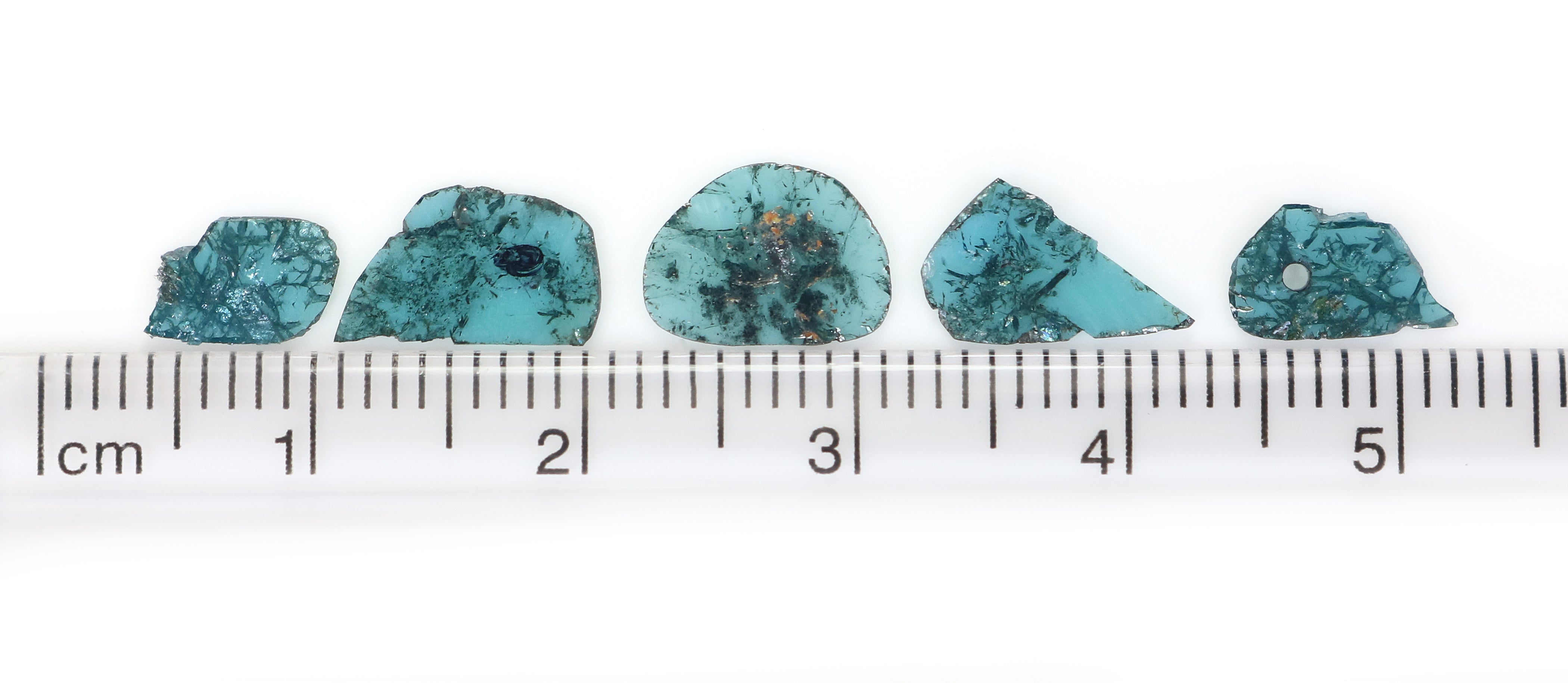 1.72 CT Natural Loose Slice Shape Diamond Blue Color Slice Cut Diamond 9.75 MM Natural Loose Blue Diamond Slice Irregular Cut Diamond N2608