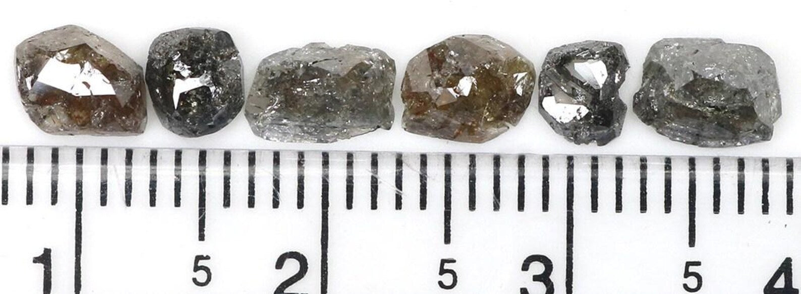 2.30 CT Natural Loose Rough Shape Diamond Black Color Irregular Cut Diamond 4.35 MM Natural Diamond Brown Color Rough Uncut Diamond NQ1846