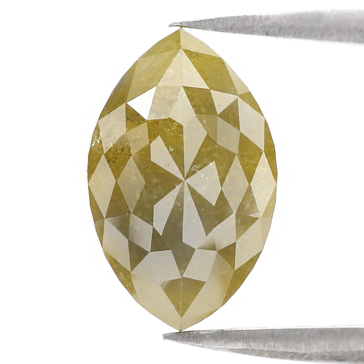 3.06 CT Natural Loose Marquise Diamond Yellow Color Marquise Diamond 11.60 MM Natural Yellow Color Diamond Marquise Rose Cut Diamond QL6773