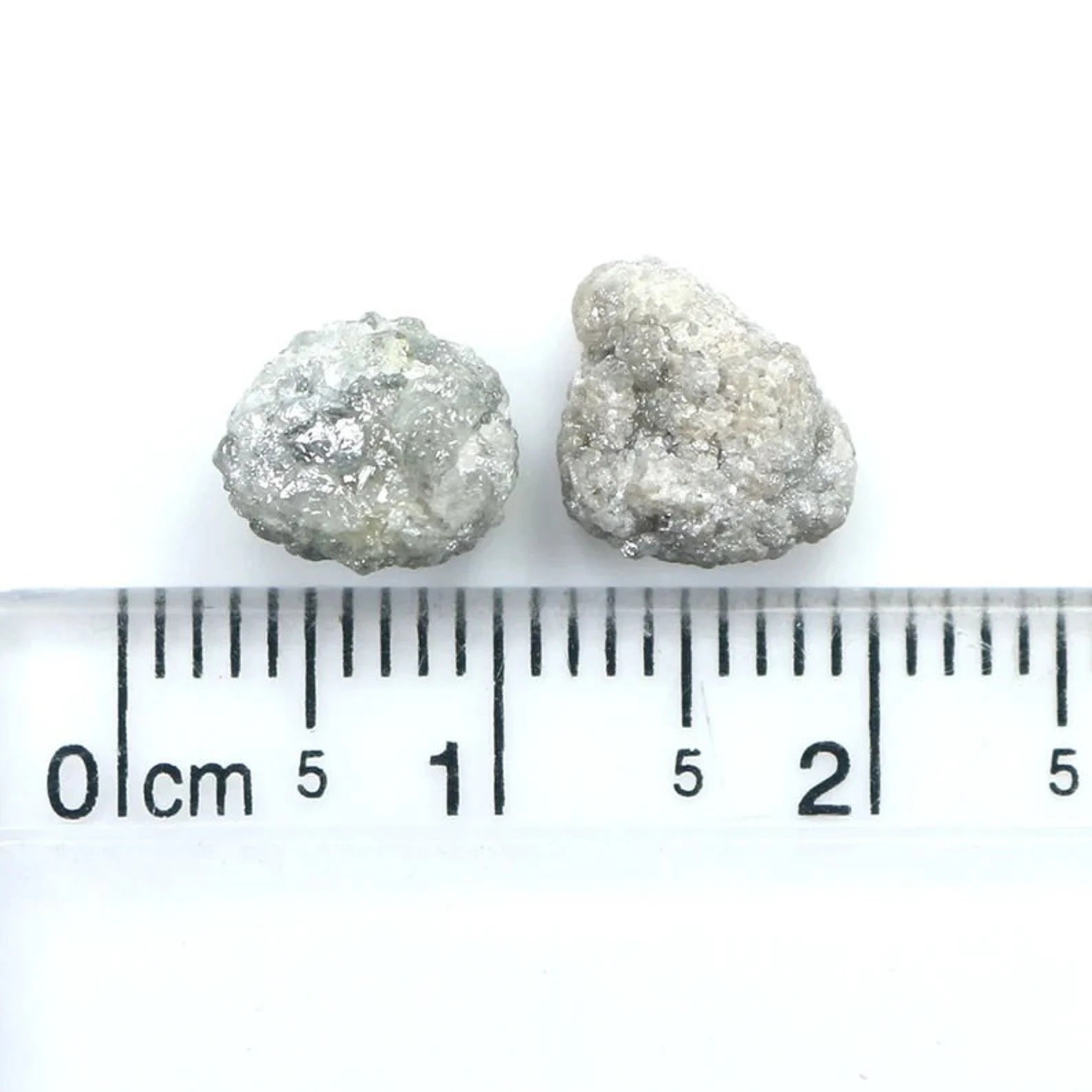 4.79 CT Natural Loose Rough Shape Diamond Salt And Pepper Rough Diamond 7.90 MM Natural Diamond Grey Color Irregular Shape Diamond NQ1332