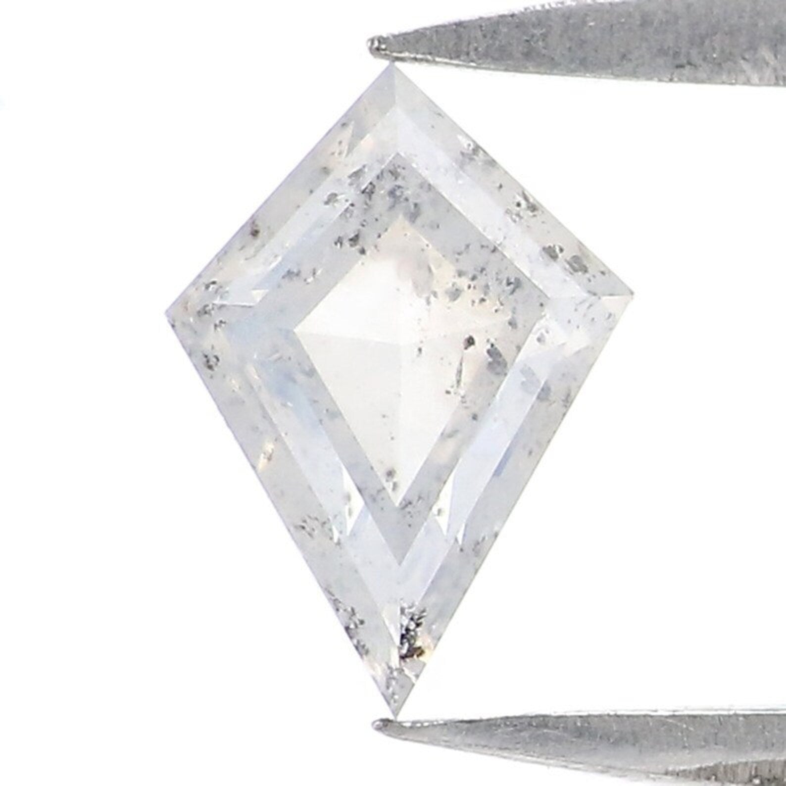 0.40 CT Natural Loose Kite Shape Diamond Grey Color Kite Shape Diamond 6.85 MM Natural Loose Diamond Kite Shape Rose Cut Diamond NQ2163