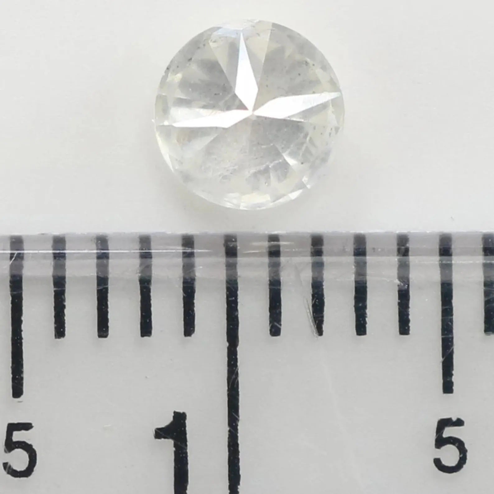 0.34 CT Natural Loose Round Shape Diamond White Milky Color Round Cut Diamond 4.45 MM Natural White Color Round Brilliant Cut Diamond NQ1859