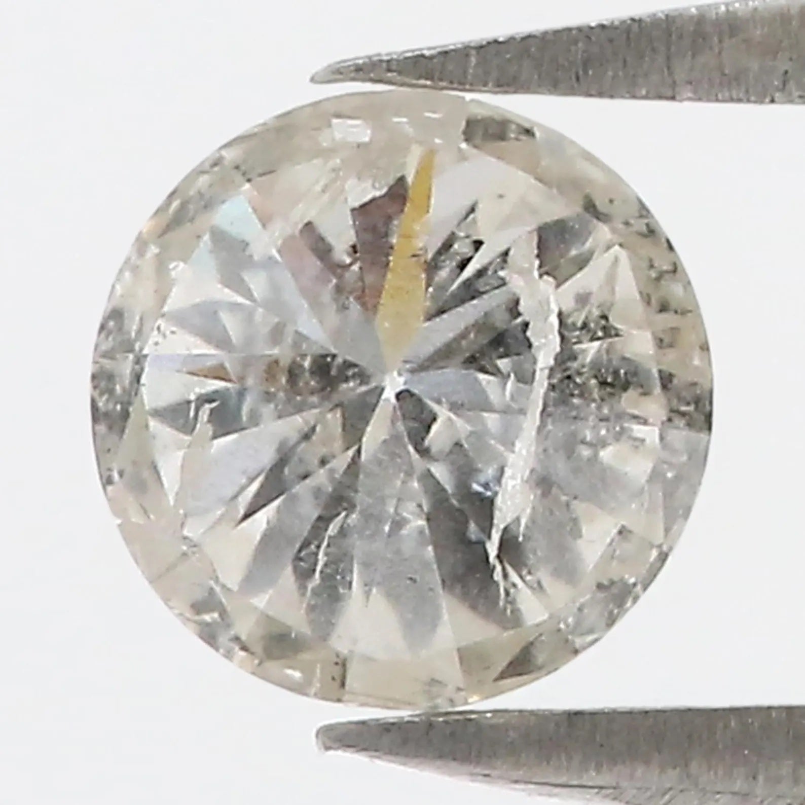0.73 Ct Natural Loose Round Shape Diamond White H Color Round Cut Diamond 5.60 MM Natural Loose Diamond Round Brilliant Cut Diamond QN8155