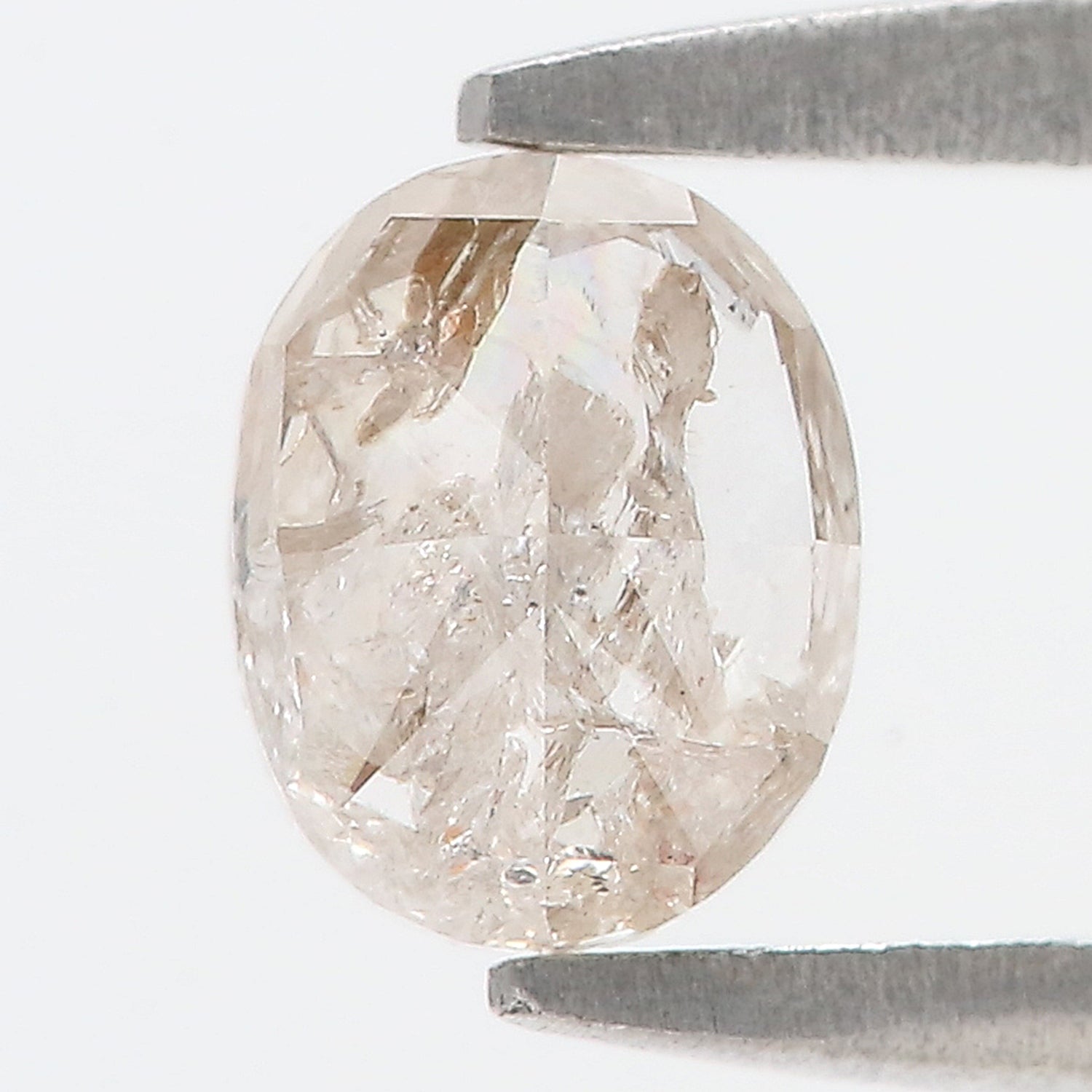 0.69 CT Natural Loose Oval Shape Diamond Yellow Color Oval Cut Diamond 5.50 MM Natural Loose Grey Color Oval Brilliant Cut Diamond LQ5970