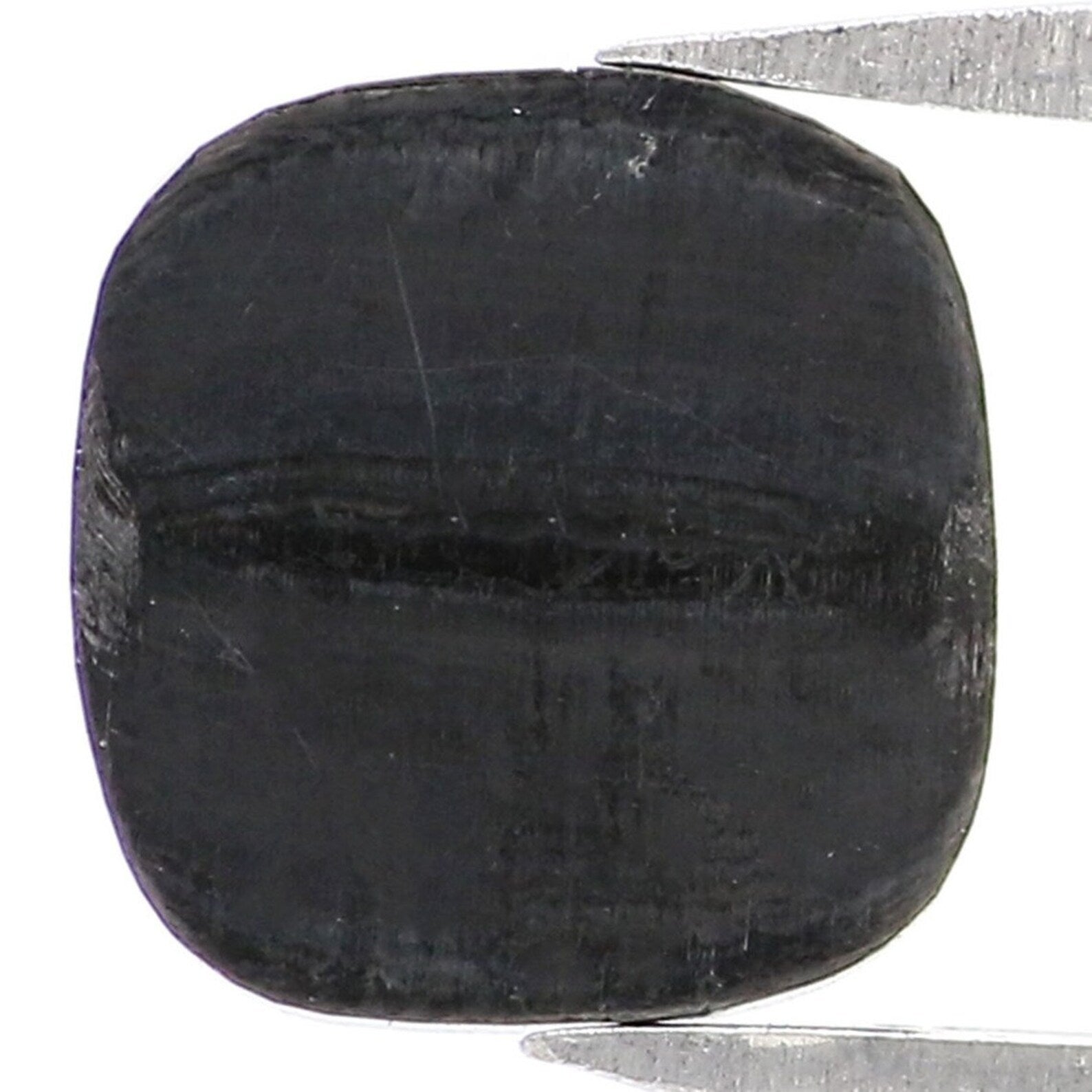 1.39 CT Natural Loose Cushion Diamond Black Color Cushion Cut Diamond 6.80 MM Natural Loose Diamond Cushion Shape Rose Cut Diamond NQ8825